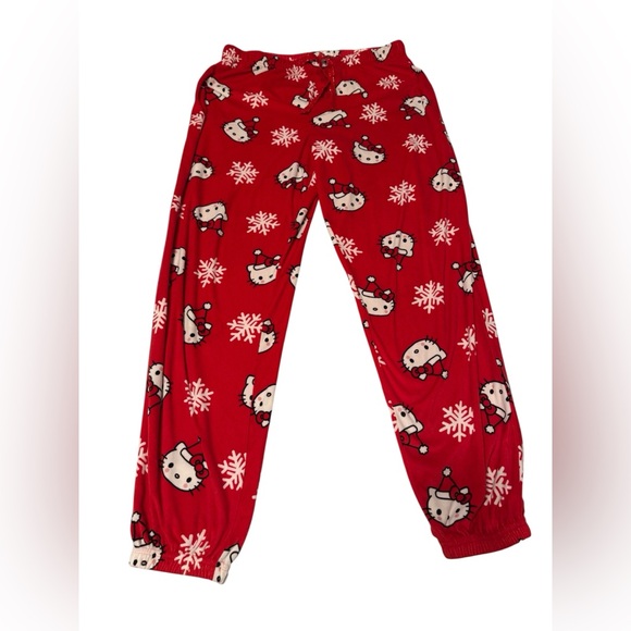 Hello Kitty Christmas Pajama Pants size medium - Picture 1 of 7